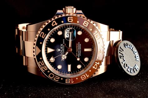 rolex gmt-master 2 oro rosa|gmt master ii everose gold.